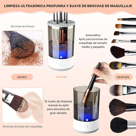 Limpiador De Brochas de Maquillaje