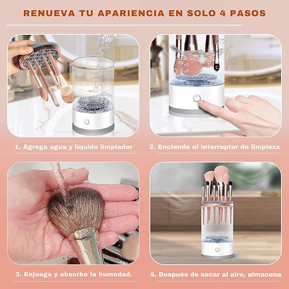 Limpiador De Brochas de Maquillaje