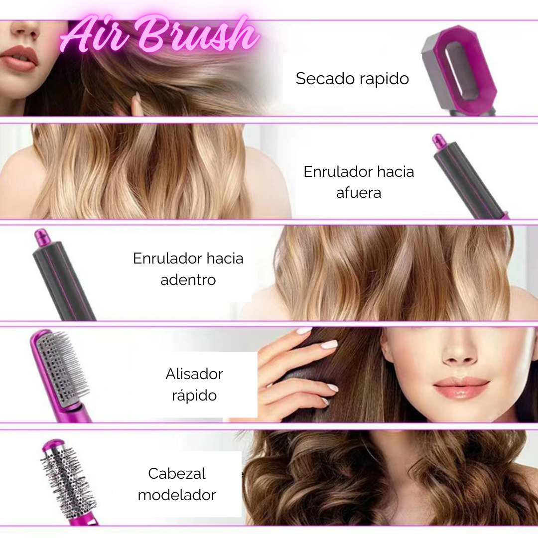 AirBrush™ Secador 5 en 1 + envío gratis