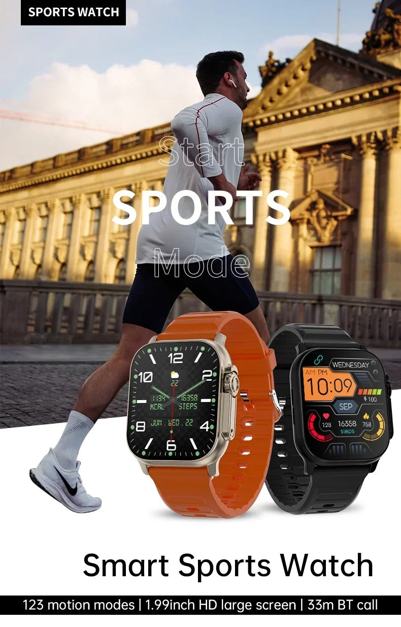 Smartwatch Ultra + 7 correas DE REGALO