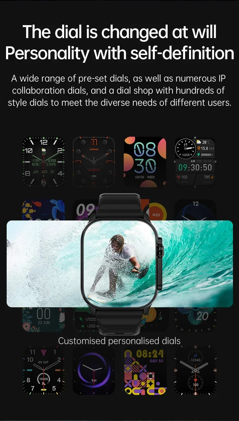 Smartwatch Ultra + 7 correas DE REGALO