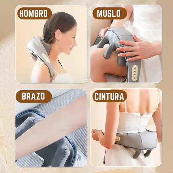 SOLOCOMFORT™ Masajeador Profundo de cuello y espalda